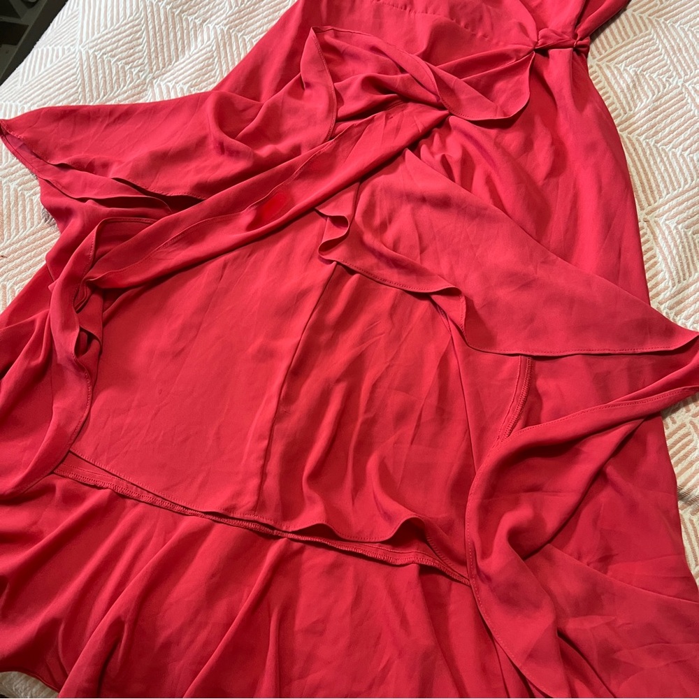 NET Lulus Pink Spaghetti Strap Wrap Dress S - Picture 3 of 8